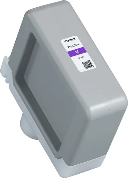 Cartucho tinta canon pfi - 2100v violeta 160ml