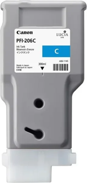 Cartucho canon pfi - 206 c