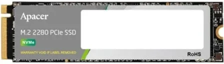 Disco SSD Apacer PC3480 256GB/ M.2 2280 PCIe Gen3/ Full Capacity