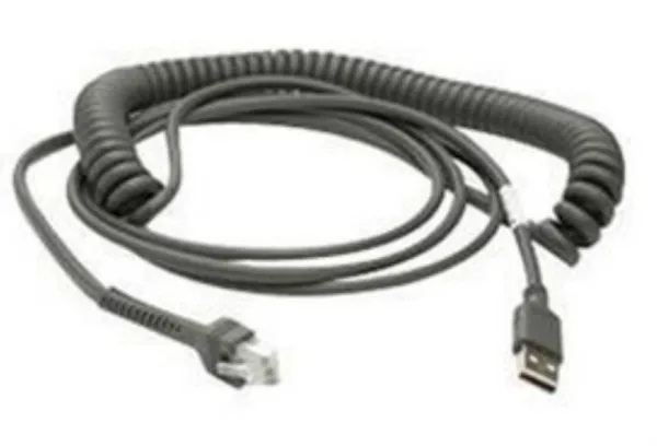 Zebra Cable - Shielded USB: Series a Cablconnector 9Ft. (2.8M) Coi