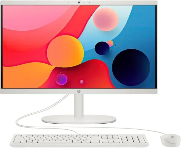 Ordenador all in one hp 22 - dg0044ns 21.45 pulgadas n200 -  8gb -  ssd512gb -  freedos -  teclado y raton