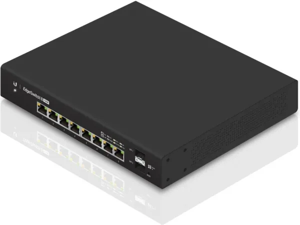 UBIQUITI EDGE SWITCH 8 PUERTOS ES8-250W RACK PoE+