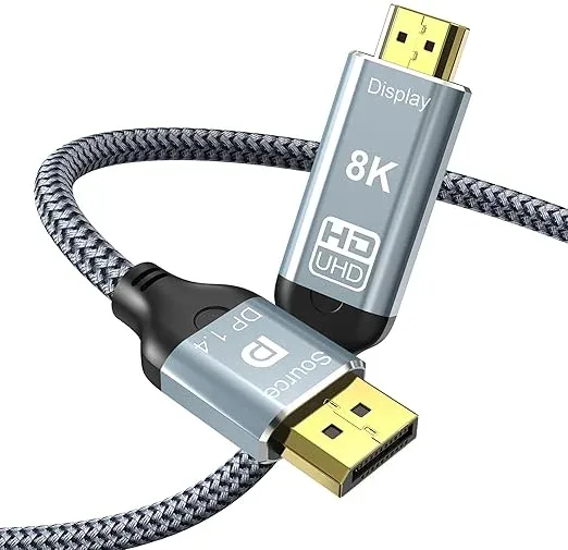 Cable Dp 1.4 a HDMI V2.1 8K Unidireccional
