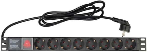 Regleta fonestar frp - 8 para rack 19 pulgadas