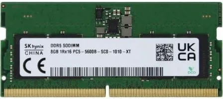 Memoria RAM SK hynix 8GB/ DDR5/ 5600MHz/ SODIMM