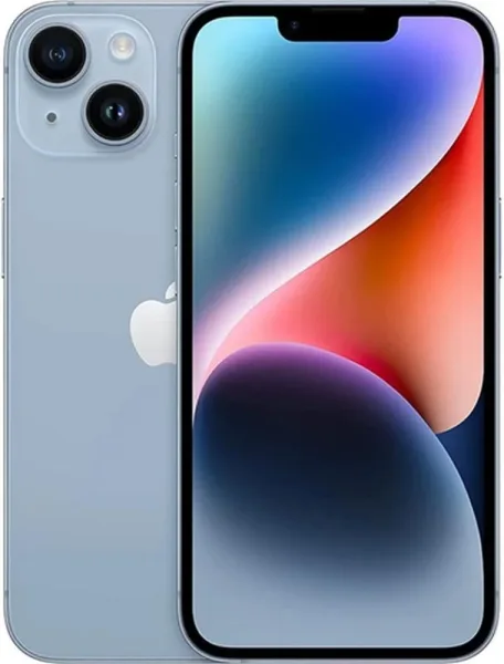 Telefono movil smartphone apple iphone 14 5g - 128gb - 6.1 pulgadas azul acondicionado ab