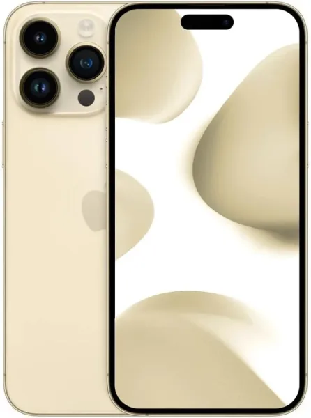 Telefono movil smartphone apple iphone 14 pro max 5g - 128gb - 6.7 pulgadas oro acondicionado ab