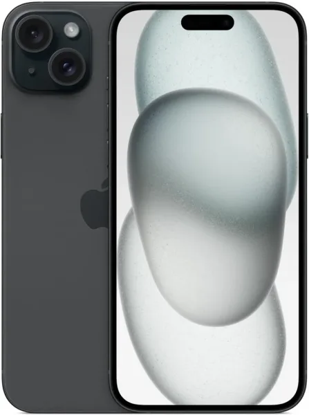 Telefono movil smartphone apple iphone 15 plus 5g -  128gb -  6.7 pulgadas negro acondicionado ab
