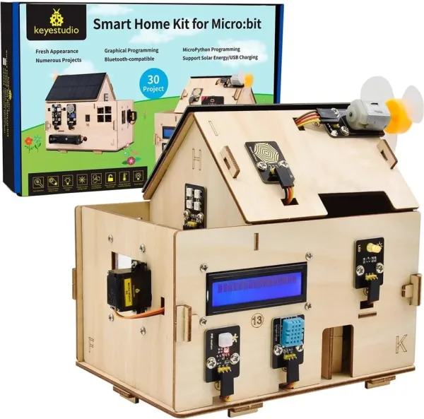 Keyestudio kit smart home para micro:bit
