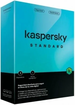 Antivirus Kaspersky Standard/ 3 Dispositivos/ 1 Año