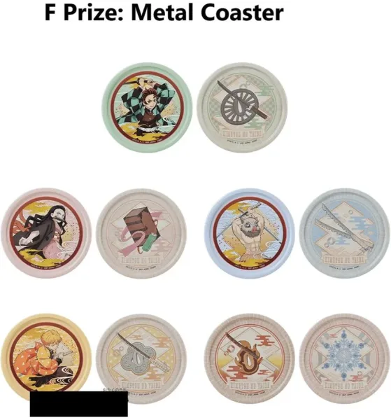 Posavasos demon slayer exclusivo kuji premio f 1 unidad