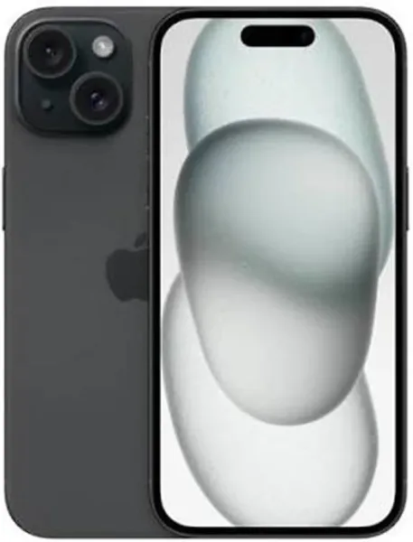 Telefono movil smartphone apple iphone 15 5g -  128gb -  6.1 pulgadas black acondicionado