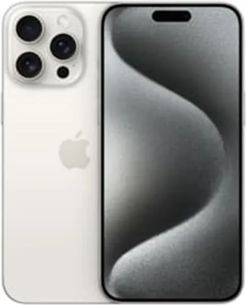 Apple iphone 15 pro 5g 128gb blanco acondicionado grado a