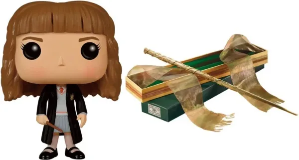 Pack funko + varita harry potter -   hermione granger