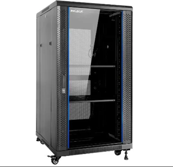 Armario rack de suelo 19 pulgadas phasak pro 22u 600x600 pho 6622