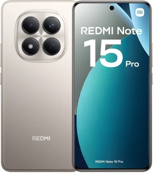 Smartphone Redmi Note 15 Pro (8+256GB) Titanio Xiaomi