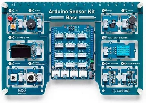 Kit educativo arduino sensor kit base robotica sin placa arduino