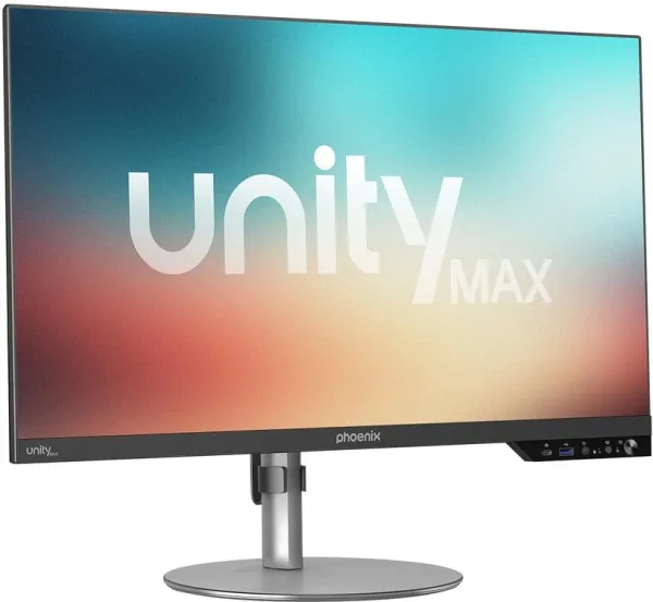 Ordenador all in one phoenix unity max i3 14gº -  16gb DDR5 -  SSD 1tb NVMe - 23.8 pulgadas -  FHD 1080p IPS - negro - w11 pro