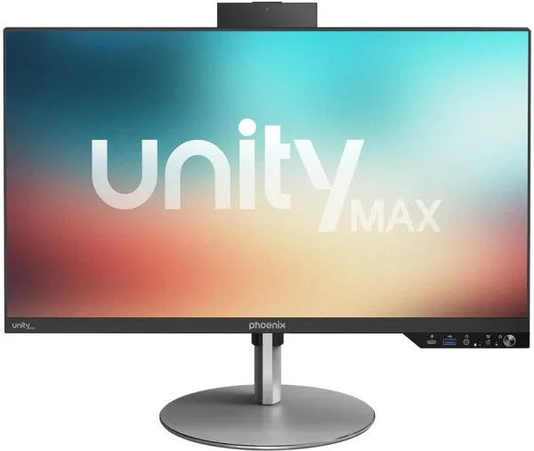Ordenador all in one phoenix unity max i5 14gº -  16gb DDR5 -  SSD 512gb NVMe - 23.8 pulgadas -  FHD 1080p IPS - negro - win11 proordenador all in one phoenix unity max i5 14gº -  16gb DDR5 -  SSD 512gb NVMe - 23.8 pulgadas -  FHD 1080p IPS - negro - win1