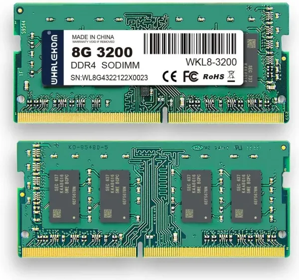 DDR4 8 GB 3200 MHz. SODIMM WHALEKOM
