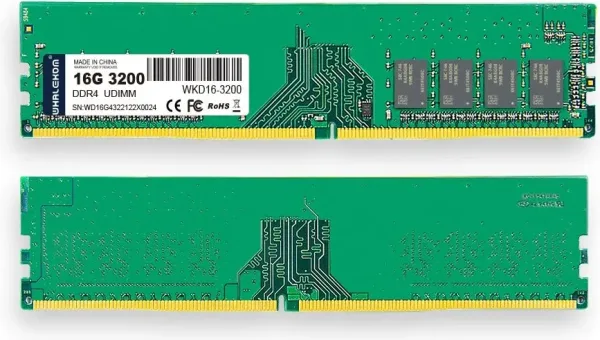 DDR4 16 GB 3200 MHz. WHALEKOM