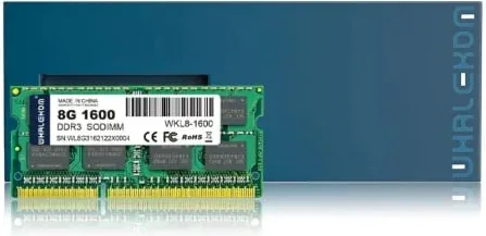Memoria RAM Whalekom WKL8 8GB/ DDR3/ 1600MHz/ 1.35V/ CL11/ SODIMM