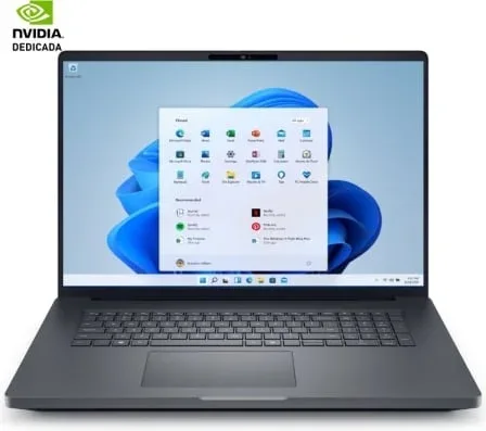 Portátil Workstation Dell Pro Max 18 Plus MB18250 Intel Core Ultra 7-265HX/ 32GB/ 1TB SSD/ RTX Pro 3000 Blackwell/ 18"/ Win11 Pro