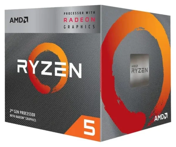 CPU Amd Ryzen 5 3400G, With Wraith Spire Cooler